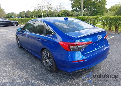 2022 Honda Civic Touring from USA, damaged, VIN 2HGFE1F99NH308375